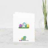 ハッピーイースター2024グリーティングカード「カナダ」 カード (裏面)