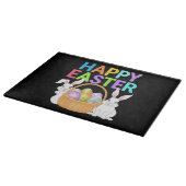 ハッピーイースター2025エッグバニーキュートうさぎ カッティングボード (角)