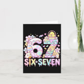 ハッピーイースター67バニー イースターエッグ 6 7 カード (正面)