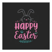 ハッピーイースター。おもしろい ポスター (正面)