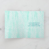 ハッピーイースター |かわいいラムケーキ サンキューカード (内部)