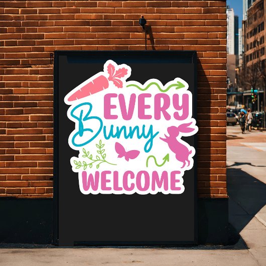 ハッピーイースター。かわいい卵 ポスター