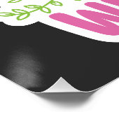 ハッピーイースター。かわいい卵 ポスター (コーナー)