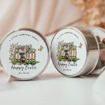 ハッピーイースター | かわいい子犬パーソナライズされたバニー