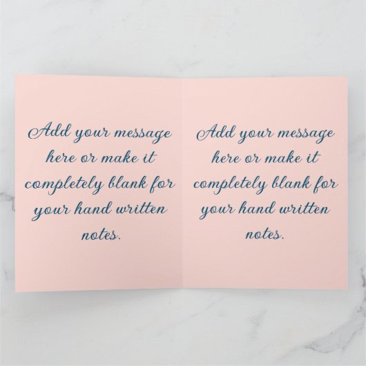 ハッピーイースター♪ かわいい美しいイースターエッグ&ウサギちゃん カード (内部)