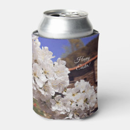 ハッピーイースター.さくらんぼ花 缶クーラー