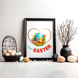 ハッピーイースター-イベント ポスター