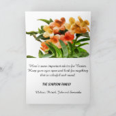 ハッピーイースター!イースターおもしろいグリーティングカード シーズンカード (内部)