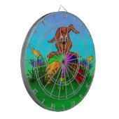 ハッピーイースター!イースターウサギ ダーツボード (正面左)