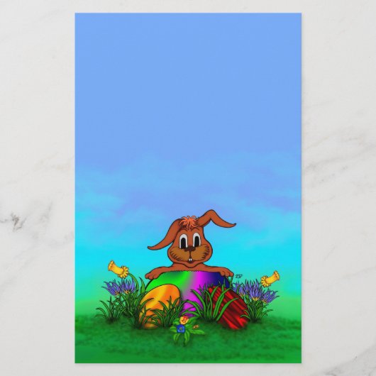 ハッピーイースター!イースターウサギ チラシ (正面)