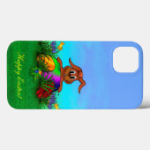 ハッピーイースター!イースターウサギ Case-Mate iPhoneケース (裏面 (横))