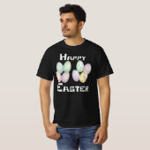 ハッピーイースター、イースターエッグハント Tシャツ (正面フル)
