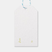 ハッピーイースター |イースターエッグ ギフトタグ (裏面)