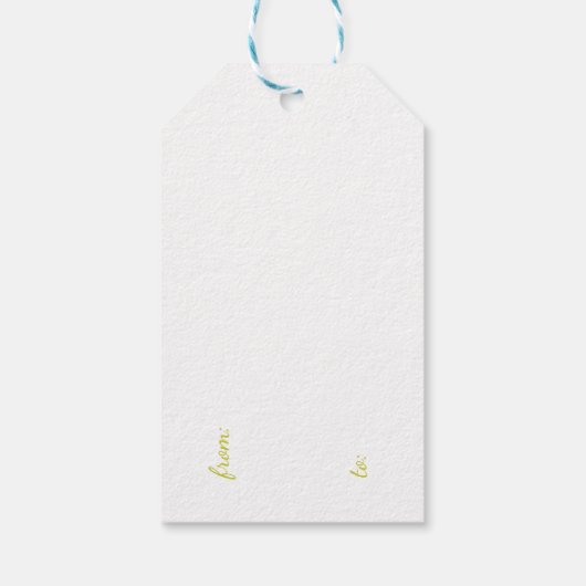 ハッピーイースター |イースターエッグ ギフトタグ (裏面)