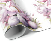 ハッピーイースター |イースターエッグ&牡丹 |イースター ラッピングペーパー (ロールコーナー)