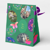 ハッピーイースター、イースターエッグw/3写真 フェイバーボックス (裏面サイド)