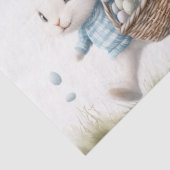 ハッピーイースター、イースターバニー歩くと卵 薄葉紙 (詳細)