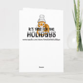 ハッピーイースター | カラーリングページ内の漫画バニー カード (裏面)