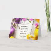 ハッピーイースター カード (正面)