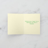 ハッピーイースター カード (内部)