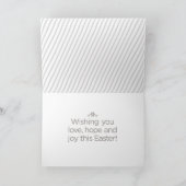 ハッピーイースター – カード (内部)
