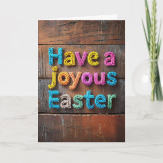 ハッピーイースター カード