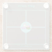 ハッピーイースター ガラスコースター (裏面)