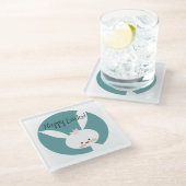 ハッピーイースター ガラスコースター (アングル)