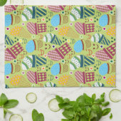 ハッピーイースター キッチンタオル (折り畳み)