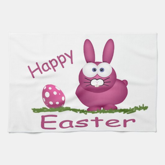 ハッピーイースター キッチンタオル (横)