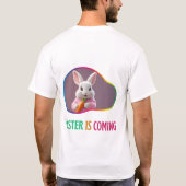 ハッピーイースター!キャラクター Tシャツ (裏面)