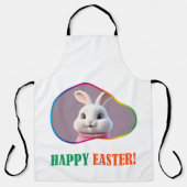 ハッピーイースター!キリスト教 エプロン (正面)