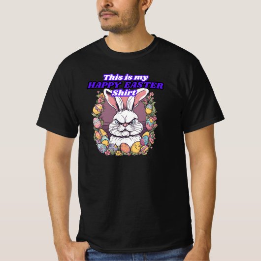 ハッピーイースター グランピー おもしろTシャツ Tシャツ (正面)