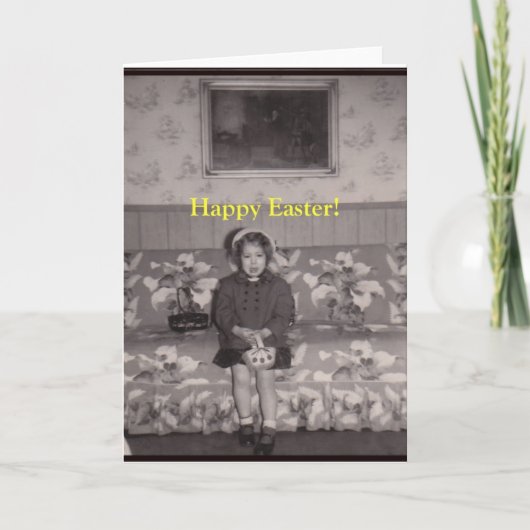 ハッピーイースター!グリーティングカード シーズンカード (正面)