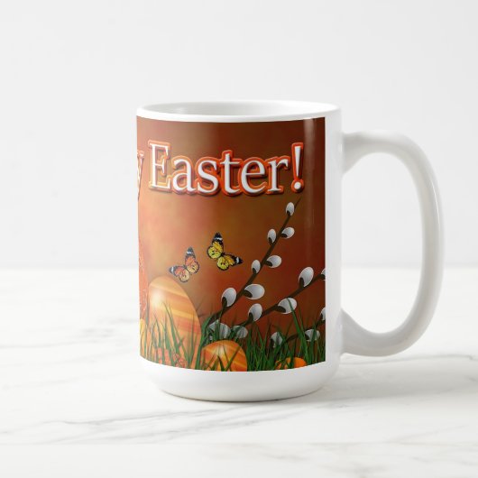 ハッピーイースター コーヒーマグカップ (右)