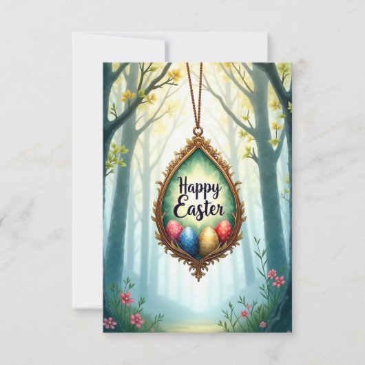 ハッピーイースター サンキューカード (正面)