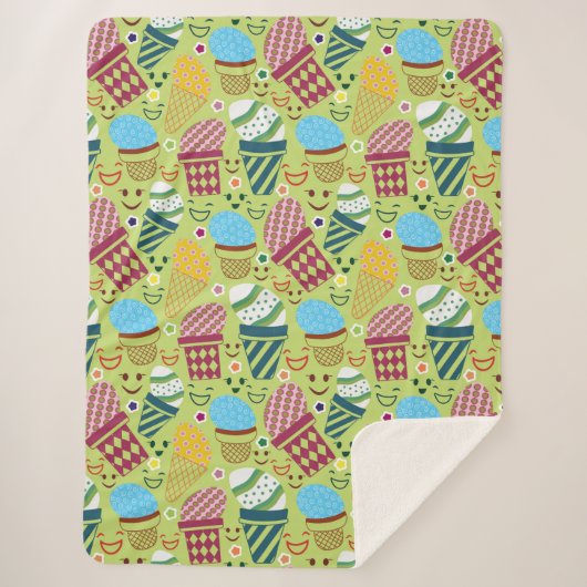ハッピーイースター シェルパブランケット (正面)