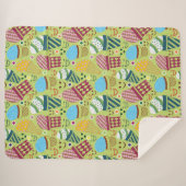 ハッピーイースター シェルパブランケット (正面(横))