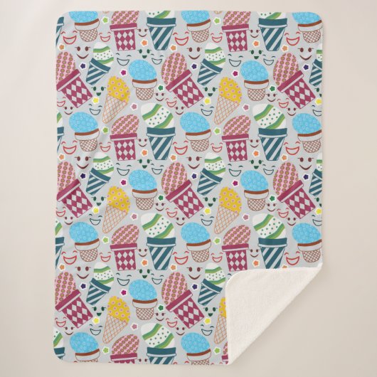 ハッピーイースター シェルパブランケット (正面)