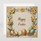 ハッピーイースター シーズンカード (正面/裏面)
