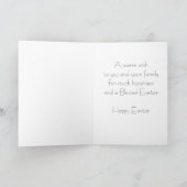 ハッピーイースター シーズンカード (内部)