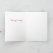 ハッピーイースター! シーズンカード (内部)