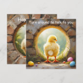 ハッピーイースター シーズンカード (正面/裏面)