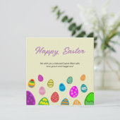 ハッピーイースター シーズンカード (スタンド正面)