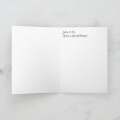 ハッピーイースター シーズンカード (内部)