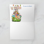 ハッピーイースター シーズンカード (内部)