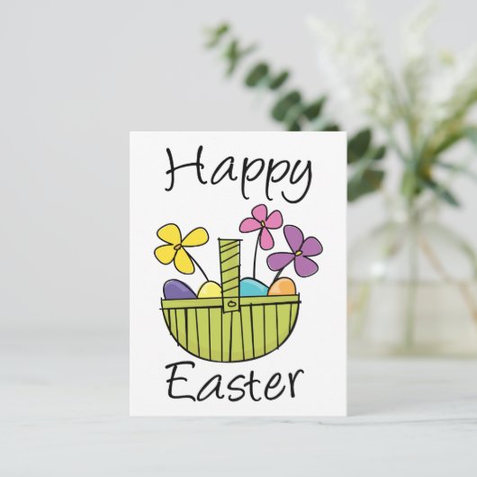 ハッピーイースター シーズンポストカード (スタンド正面)