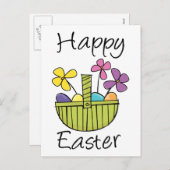 ハッピーイースター シーズンポストカード (正面/裏面)