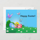 ハッピーイースター! シーズンポストカード (正面/裏面)