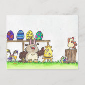 ハッピーイースター シーズンポストカード (正面)